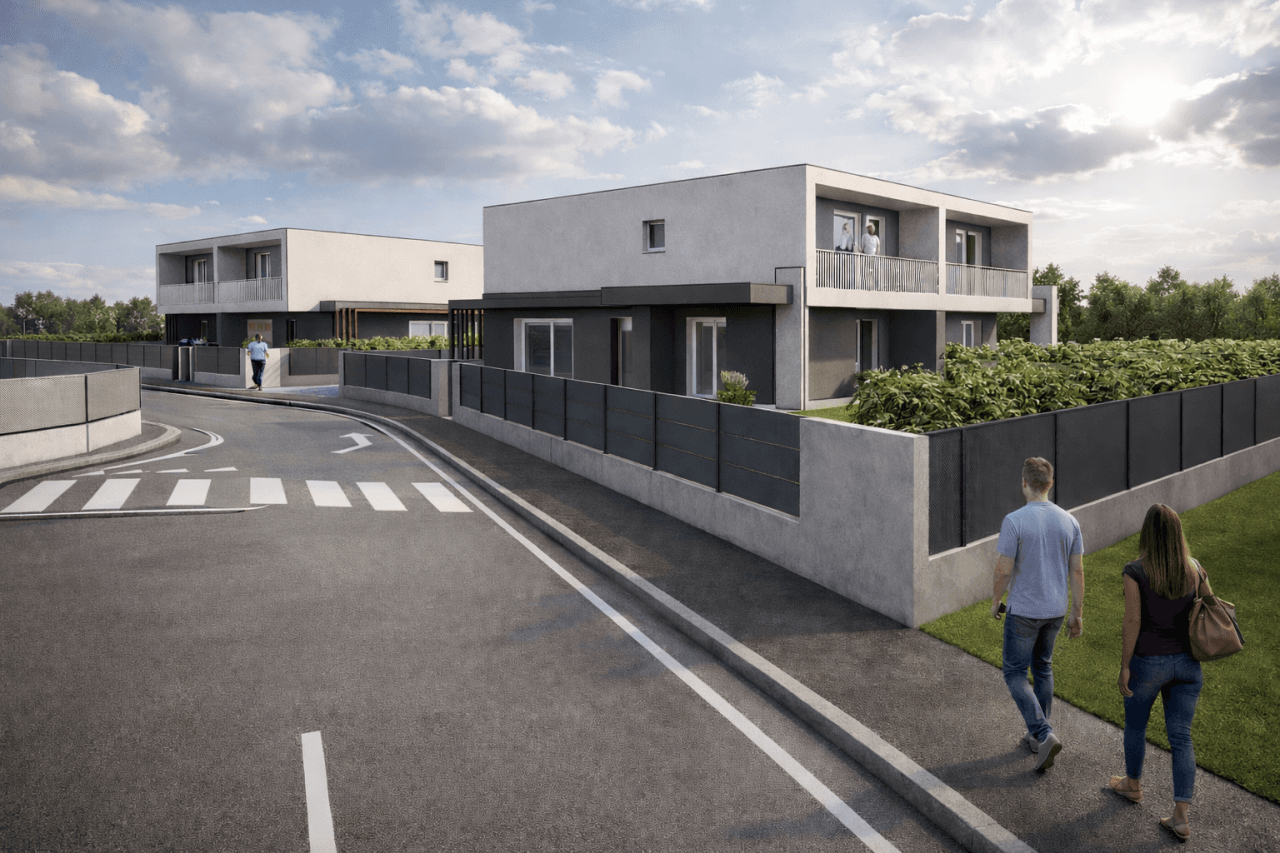 Forcellini – Nuove Bifamiliari Con 4 Camere